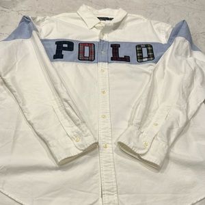 Polo by Ralph Lauren Oxford with embroidered logo